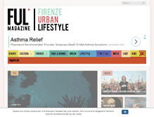 Tablet Screenshot of firenzeurbanlifestyle.com